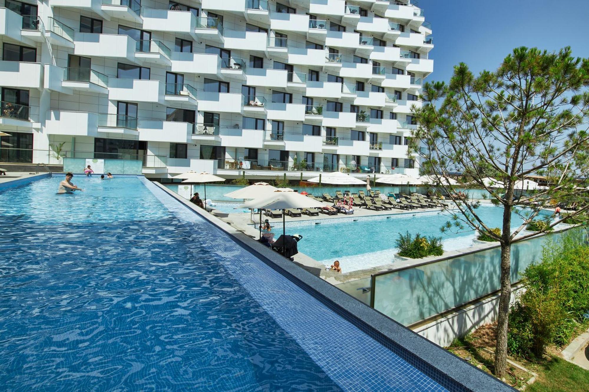 Golden Infinity Appartement Năvodari Buitenkant foto